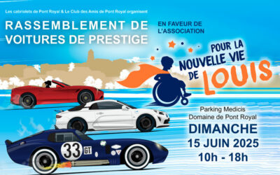 Rassemblement de voitures de prestige – Soutien à l’association La nouvelle vie de Louis