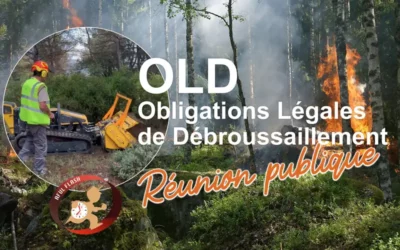 Réunion publique sur les Obligations Légales de Débroussaillement OLD